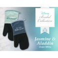 thumbnail image 2 of Disney Princess Neoprene Oven Mitts, 2pk - Non-Slip Heat Resistant Oven Gloves with Deep Insulated Pockets and Hanging Loop - Ideal for Handling Hot Kitchenware, 7 x 13.5 Inches - Aladdin, 2 of 7