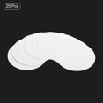 thumbnail image 3 of Uxcell 3.9-inch Round Cardboard Paper, 25 Pcs Blank Disc Circles Slices for Party Decorations DIY Craft, White, 3 of 5
