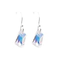 thumbnail image 3 of Juego de aretes y cadena con dije corte DeArt ZVEZDA plata mexicana ley .925 Aurora Boreal, 3 of 5