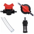 thumbnail image 4 of Leylor Inyector de Fertilizante de riego-Kit de Dispositivo de riego de jardín G3/4 Inyector de Fertilizante + Interruptor + Filtro + Tubo de Agua, 4 of 14