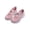 Pink, variant on Xfvqtps Kids Girls Casual Shoes Mesh Hollow out Flats Slip on Elastic Soft Sole Non Slip Breathable Comfortable Lightweight Athletic Running Jogging Walking Sneakers Black