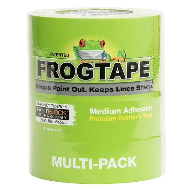 FrogTape 1.41 in. x 60 yd. Green MultiSurface Painter's Tape, 4pack