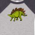 thumbnail image 4 of Inktastic Smiling Stegosaurus Boys or Girls Baby Bodysuit, 4 of 5