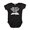 Black, variant on CafePress - My Dad Plays Rugby Body Suit - Cute Infant Bodysuit Baby Romper - Size Newborn - 24 Months