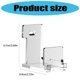 thumbnail image 3 of Tooless Installatio Console Wall Mounted Holder Stand High Strength ABS Material Compact Gaming Storage Solution for SW2 Clear, 3 of 4