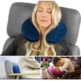 thumbnail image 5 of Almohadas de viaje inflables Cojín de viaje plegable Almohada cervical Soporte para el cuello 2 piezas JAMW Sencillez, 5 of 5