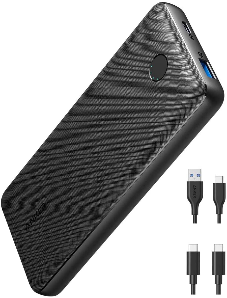 Anker PowerCore Essential 20000 PD Portable Battery Charger 20000mAh 20W USB-C Power Bank for iPhone 12/11