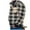 Beige, variant on Men's Plaid Turtleneck Plush Sweater - Button Pullover with Pocket, Full Sleeve, Casual Style, All-Season Fit