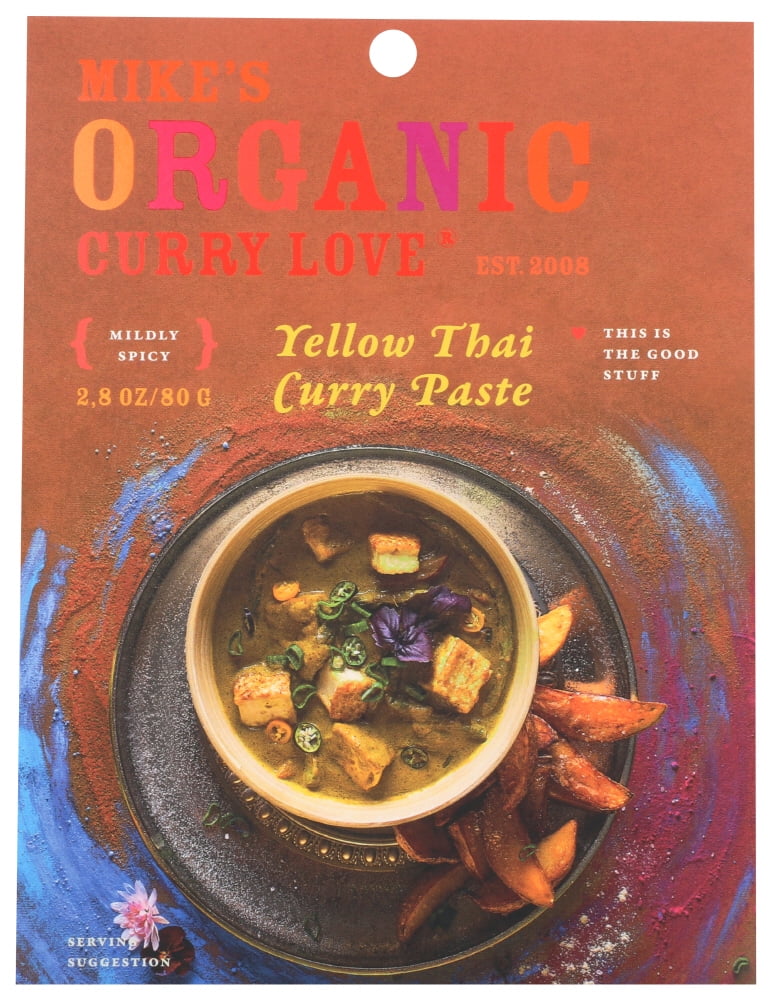 (6 Pack)Mike'S Organic Curry Love Yellow Thai Curry Paste, 2.8 oz