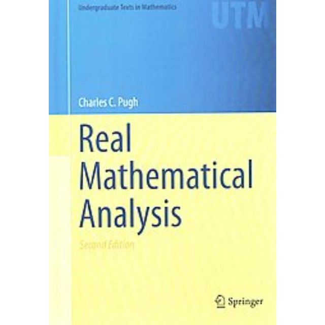Real Mathematical Analysis, Charles C. Pugh Hardcover