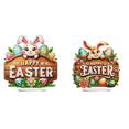thumbnail image 1 of Acrílico Forma Especial Feliz Pascua DIY Diamante Pintura Adornos Escritorio, 1 of 8
