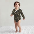 thumbnail image 4 of Xecao Bumblebee Print Baby unisex-baby Cotton Long-sleeve Bodysuits-2 Years, 4 of 6