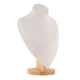 thumbnail image 4 of Busto de maniquí para exhibición de joyas, base de madera estable, soporte para exhibición de collares 126x18x28cm, 4 of 9