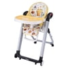 Multifunction Foldable Baby high ChairTelescopic Child Dining Table feeding Chair Elst