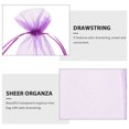 thumbnail image 3 of unbranded 10Ud Fundas Decorativas De Organza Lavanda Para De Vino Y Regalos Especiales, 3 of 6