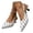White, variant on Women Sandals Ankle Strap Sandals High Heel Shoes Dress Footwear Polka Dot Bow Design For Formal And Casual Occasions ,Us Size:7