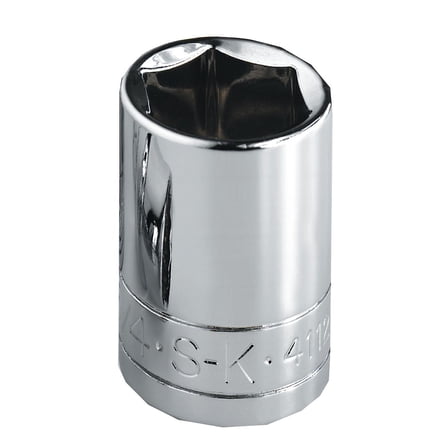 10mm Alloy Steel Socket with 1/4" Drive Size and Chrome Finish