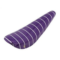 20" Banana Saddle Sparkle/Purple with Silver Stripes.bicycle part, lowrider bike seat, lowrider bicycle seat, chopper bike seat