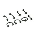 thumbnail image 2 of Soumake 8Pcs Mixed Style Lip Tongue Eyebrow Nose Ring Barbell Body Piercing Jewelry, 2 of 8