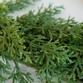 thumbnail image 6 of Moocorvic Artificial Norfolk Pine Garlands 4.92ft Christmas Decorations Winter Green Artificial Greenery Garland for Mantle, Table, Wall, Indoor, 6 of 7
