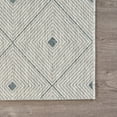 thumbnail image 5 of LR Home Victoria 2' x 3' Blue/Gray Diamond Indoor/Outdoor Area Rug, 5 of 10