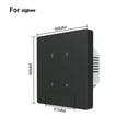 thumbnail image 1 of Smart Dimmer Switch for Zigbee Light Dimming APP Work Home Dimmable 1-3Gang, 1 of 5