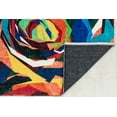 thumbnail image 3 of Elizabeth Sutton MI20A Coming Up Roses Abstract/Floral Modern Multicolor Area Rug, 2'7" x 4', 3 of 6