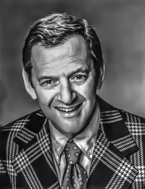 Tony Randall Male Portrait Producer Film Stage20 Inch By 30 Inch