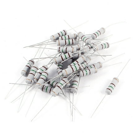 2w Power Resistor - 30 x 2W 150 Ohm 5% Tolerance Color Rings Axial Carbon Film Resistors