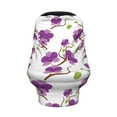 thumbnail image 2 of Haiem Orchids Flowers Baby Nursing Cover & Nursing Poncho - Multi Use Cover for Baby Car Seat Canopy, Stroller Cover, 360°Full Privacy Breastfeeding Coverage, 2 of 9