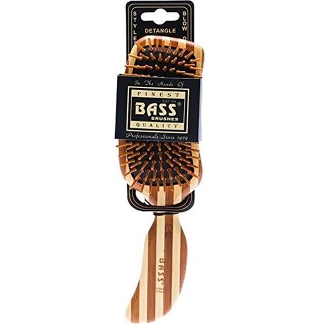 Bass Brushes 220755 S Shape Wood Bristles Brush