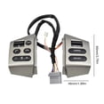 thumbnail image 3 of FLhrweasw Botón control del volante 12V para Livina 2007-2010 (Plata), 3 of 9