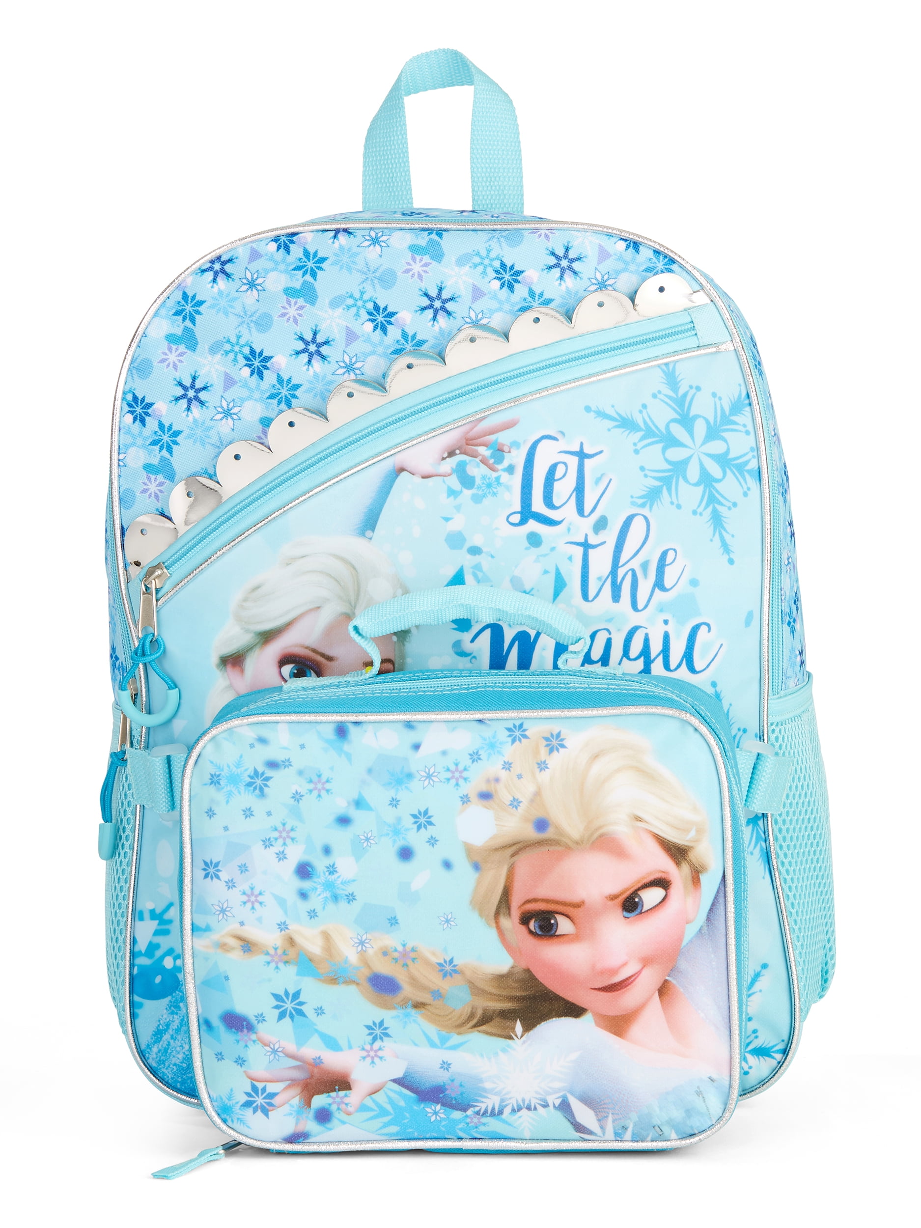 frozen backpack with lunch bag