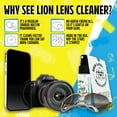 thumbnail image 5 of See Lion Premium Lens Cleaner Kit | Safe for Glasses, Camera Lenses, Screens, and Optics - Streak-Free Formula with Microfiber Cloth | 30ml / 1oz Travel Size, 5 of 5