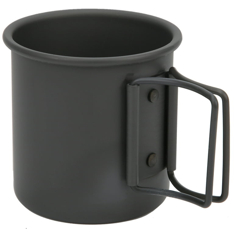 Agatige Outdoor Camping Drinking Cup With Foldable Handle Aluminum