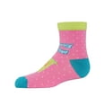 thumbnail image 5 of MeMoi Lemon Squeezy Mid Cut Socks 3-Pack - Girls - Female, 4-6, Assorted, 5 of 7