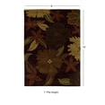 thumbnail image 3 of Florence Begonia Burgundy Area Rug 8x10 Hand Tufted Wool Transitional Design, 3 of 3