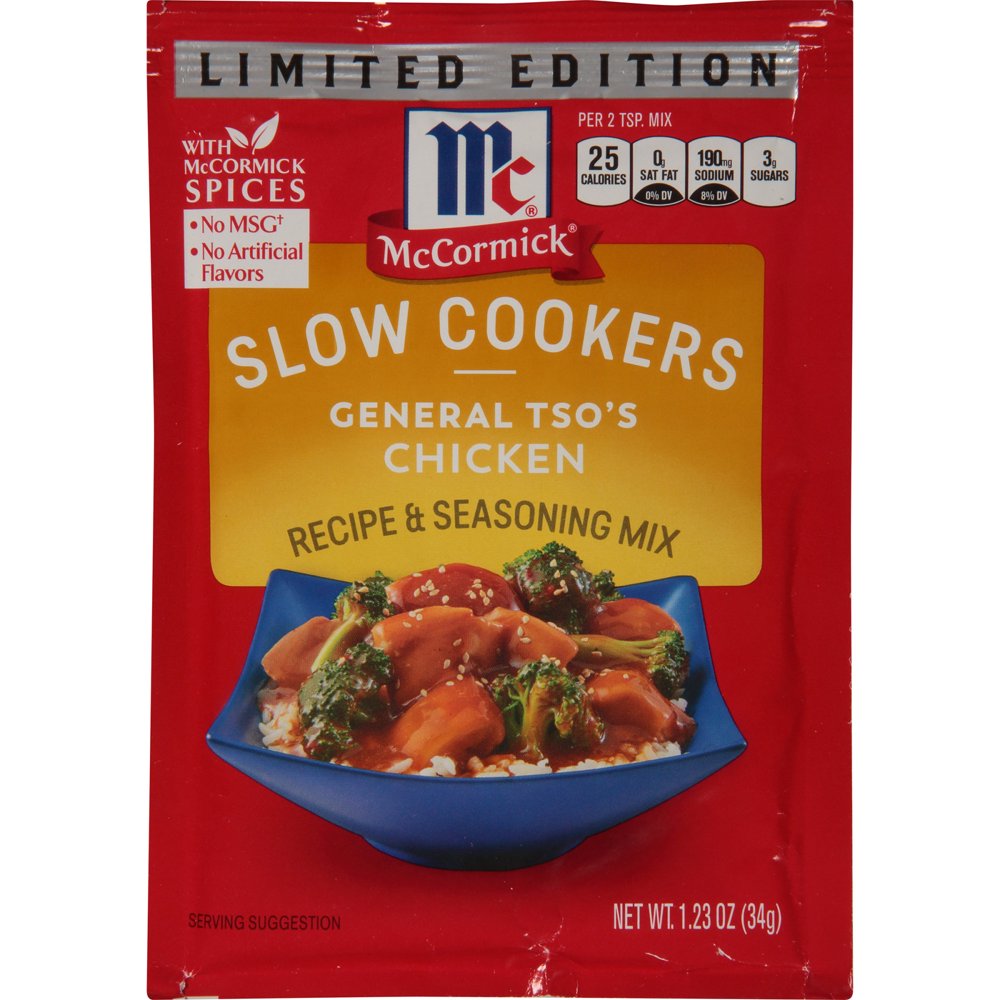 McCormick Slow Cookers Limited Edition General Tso's Chicken Recipe