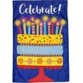 thumbnail image 2 of Briarwood Lane Celebrate Cake Applique Garden Flag, 2 of 4
