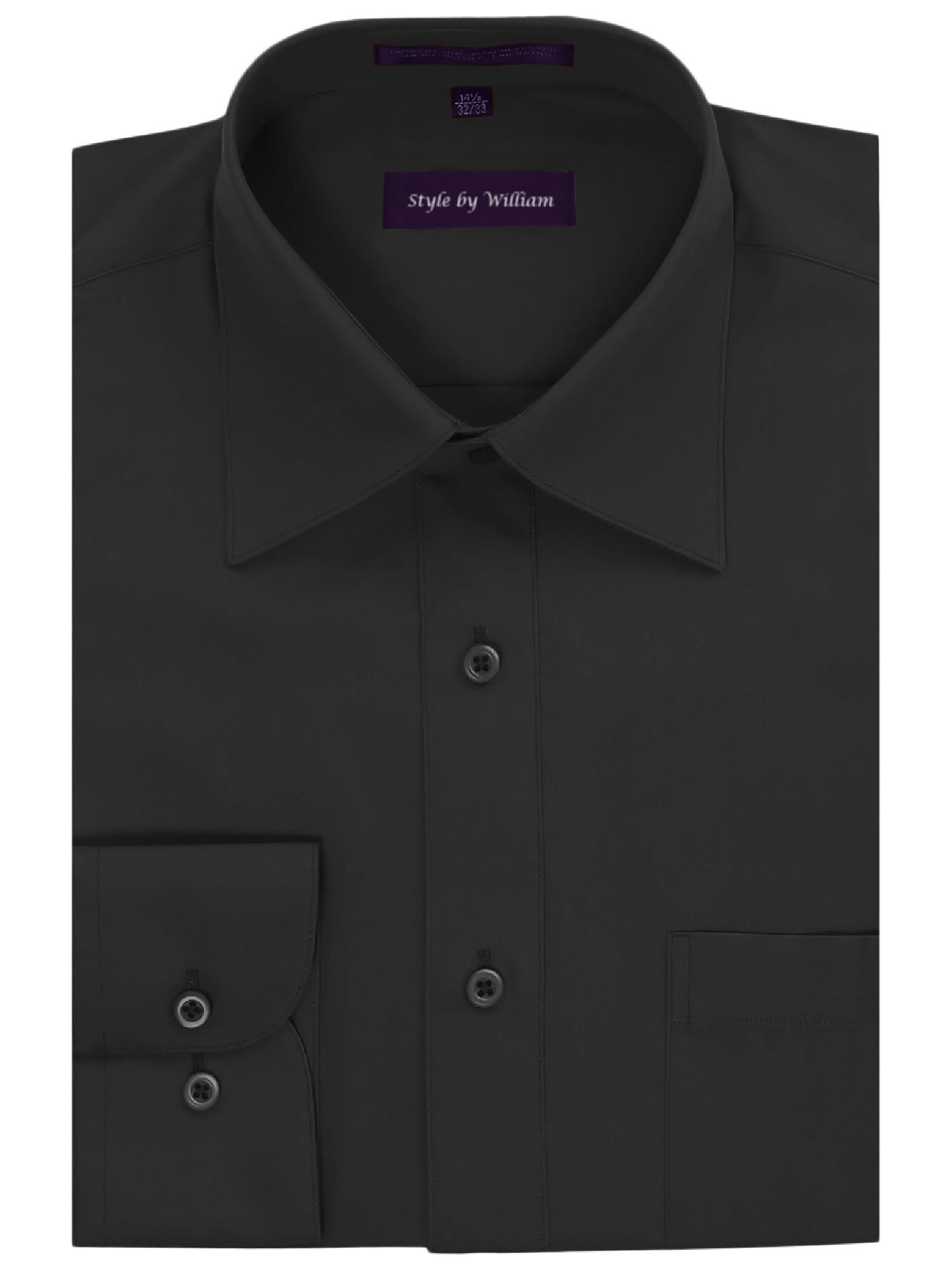 FashionOutfit Men's Regular Fit Dress Shirt