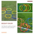 thumbnail image 4 of Miangastore 4 Pcs Anneaux d'Entraînement Agilité Multi-Fonctions Cercles d'Entraînement de Soccer, 4 of 8