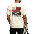 thumbnail image 4 of ibiyuan 250th Anniversary Usa Shirt Funny T Shirts for Men Tshirts for Men Crew Neck Short Sleeves Streetwear 4th Of July Pullover Tees Tops, 4 of 4