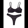 thumbnail image 3 of Conjunto de Ropa Interior Push Up con Aros y Estampado Floral Negro L, 3 of 9