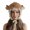 yellow deer hat, variant on Furry Ushanka Hat for Girls Cartoon Deer with Lace Brim Oversized Headgear Lovely Hat Cosplay Photo Props
