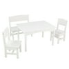 Kidkraft Nantucket Table With Bench & 2 Chairs Set