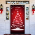 thumbnail image 4 of Tapiz Decorativo Para Puerta Con Árbol De Navidad, Cortina Para Puerta, Tapiz Para Puerta, Decoración Para Fiesta De Navidad, 4 of 7