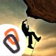 thumbnail image 4 of 10 piezas Mosquetón Clip Multifuncional Forma D Hebilla de Montañismo Mosquetones de Escalada de Acero de Plástico Portátiles, 4 of 8