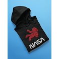 thumbnail image 3 of NASA Nasa Astronaut Silhouette Hoodie Women -NASA Designs, Female Small, 3 of 4