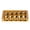 Gold, variant on 5 String Bass Bridge Electric Bass Guitar Accessory Bass Bridge Assembly Bass Guitar Bridge Replacement Vintage