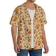 thumbnail image 2 of Fotbe Fall Autumn Camisa Estampada de Manga Corta para Hombre, Casual de Verano, Estilo Playero, Sin Arrugas-Medium, 2 of 5